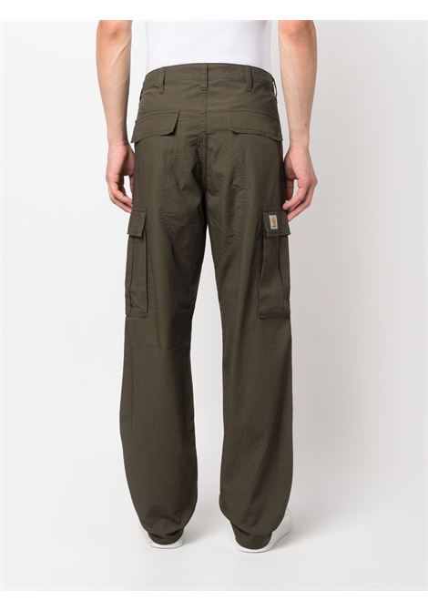 pantaloni regular cargo uomo cipresso in cotone CARHARTT WIP | I03246763.02